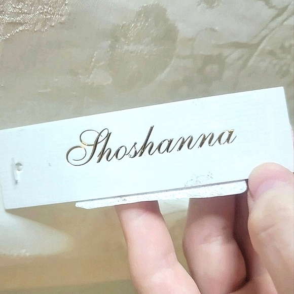 Shoshanna Lyam Long Sleeve Damask Blouse XS Winter White NWT - Picture 13 of 14